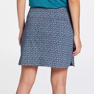 Women Walter Hagen Skort Size s Blue Floral